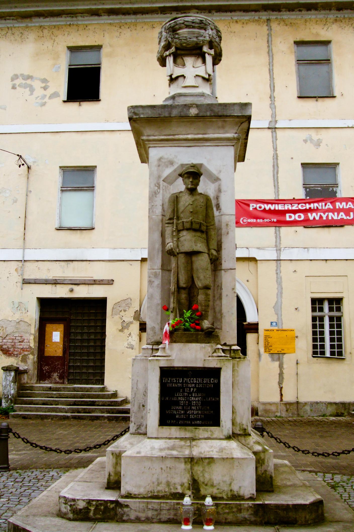 Pomnik żołnierzy 12 Pułku Piechoty